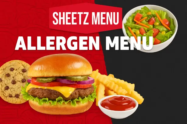 Sheetz Allergen Menu