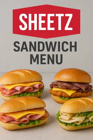 Sheetz Sandwich Menu