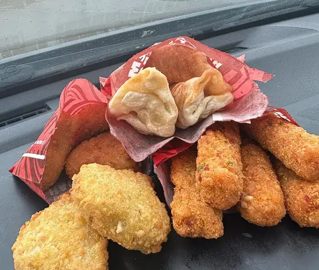Sheetz Appetizers Menu