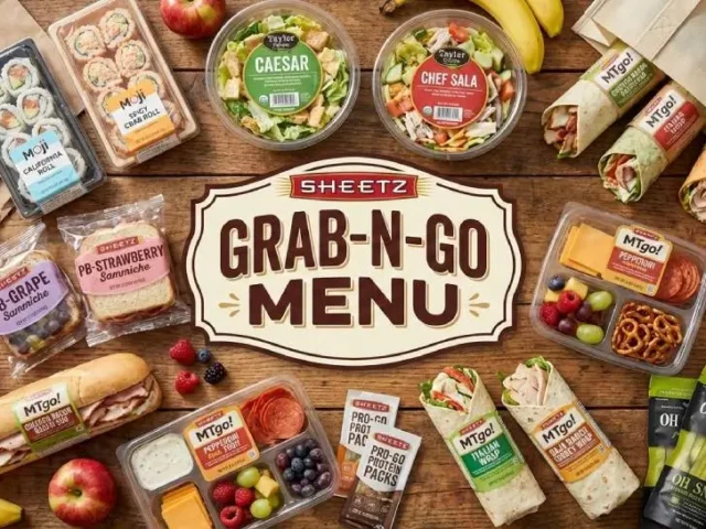 Sheetz Grab-N-Go Food & Snacks Full Menu: Prices, Calories 2026