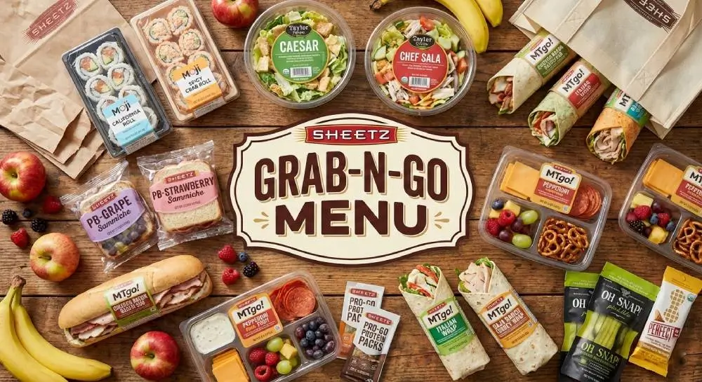 Sheetz Grab-N-Go Menu