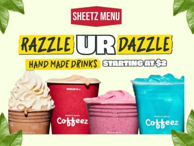 Sheetz Razzle Ur Dazzle Menu: Prices, Flavors and Calories