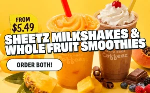 Sheetz Milkshakes and Smoothies Menu (2026 Guide): Prices, Flavors, Calories & Customer Favorites