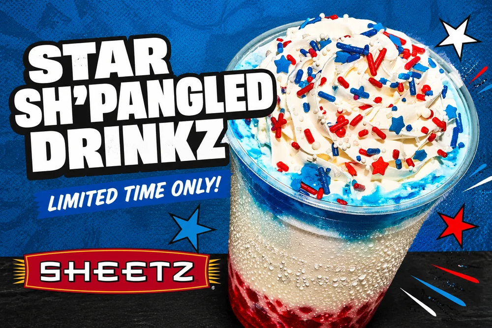 Sheetz Star Sh'pangled Drinkz