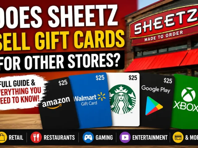 Does Sheetz Sell Gift Cards for Other Stores?
