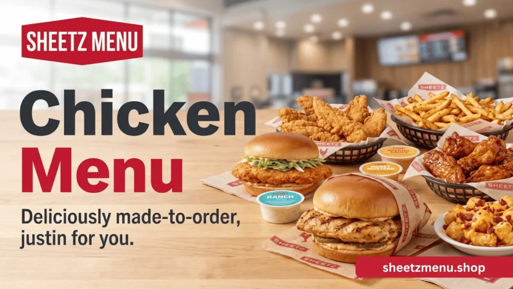 Sheetz Chicken Menu With Prices and Calories