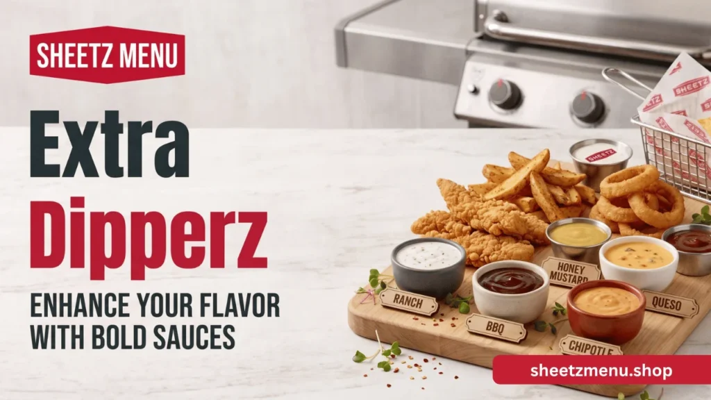 Sheetz Extra Dipperz Menu with Prices and Calories