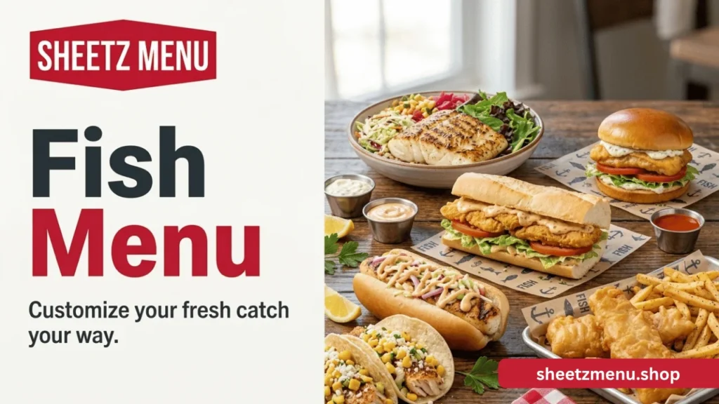 Sheetz Fish Menu with Prices and Calories