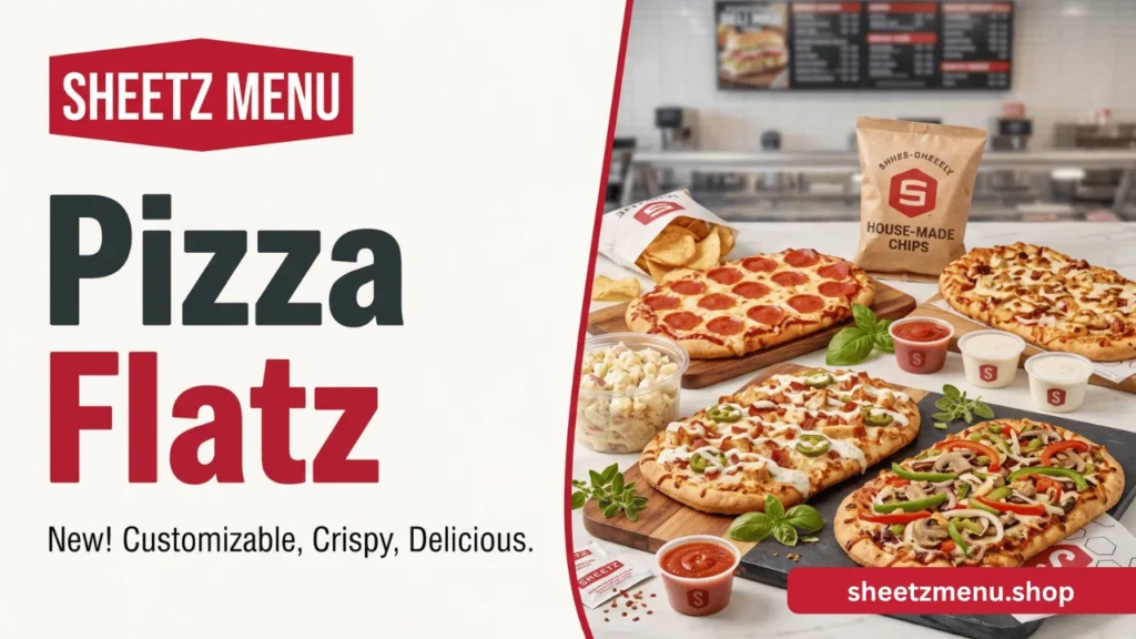 Sheetz Pizza Flatz Menu with Prices and Calories