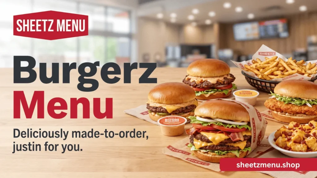 sheetz burgerz menu with prices and calories