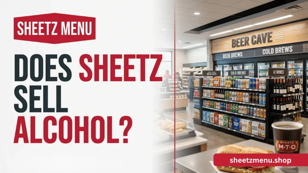 does sheetz sell alcohol